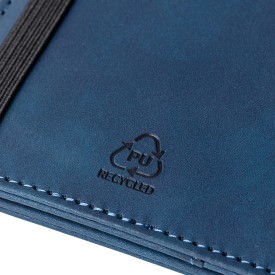 Gerecyclede PU paspoorthouder en bagagelabel Zani