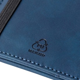Gerecyclede PU paspoorthouder en bagagelabel Zani
