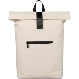 Gerecyclede PU-rugzak Naiya-Beige