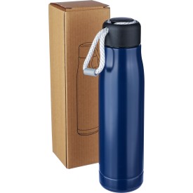 Gerecyclede roestvrijstalen dubbelwandige drinkfles (500 ml) Solene