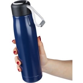 Gerecyclede roestvrijstalen dubbelwandige drinkfles (500 ml) Solene