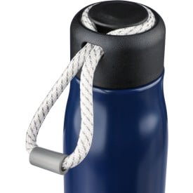 Gerecyclede roestvrijstalen dubbelwandige drinkfles (500 ml) Solene