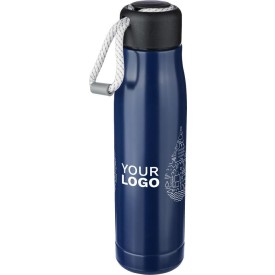 Gerecyclede roestvrijstalen dubbelwandige drinkfles (500 ml) Solene