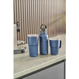 Gerecyclede roestvrijstalen dubbelwandige drinkmok (500 ml) Kael