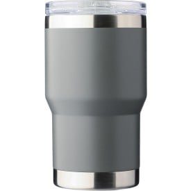 Gerecyclede roestvrijstalen dubbelwandige to go mok (350 ml) Ayen-Grijs