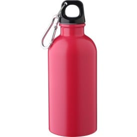 Gerecyclede roestvrijstalen enkelwandige fles (400 ml) Sable-Roze