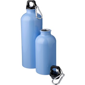 Emeric drinkfles 750ml - gerecycled RVS - PP dop - karabijnhaak