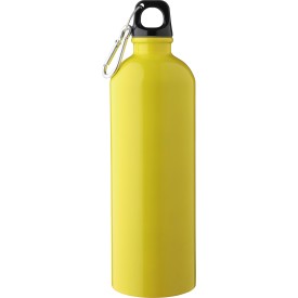 Gerecyclede roestvrijstalen enkelwandige fles (750 ml) Emeric-Geel