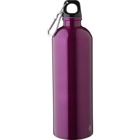 Gerecyclede roestvrijstalen enkelwandige fles (750 ml) Emeric-Paars
