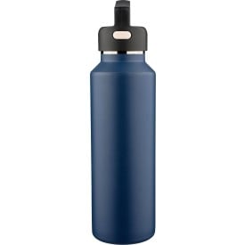Gerecyclede RVS drinkfles (600 ml) Mace-Blauw