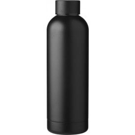 Gerecyclede RVS fles Isaiah-Zwart