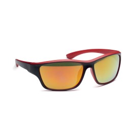 Gespiegelde sportzonnebril UV400-Rood
