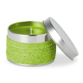 Geurkaars - was - in blikje - Ø 6 cm
