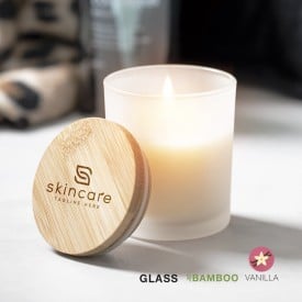 Trivak geurkaars - glas - vanille aroma