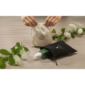Cadeauzakje naturel van gerecycled katoen (150 g/m²) S
