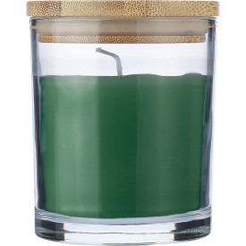 Glazen kaars Riven-Groen