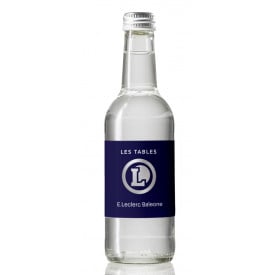 Glazen waterfles met schroefdop 330ml - glas - bronwater