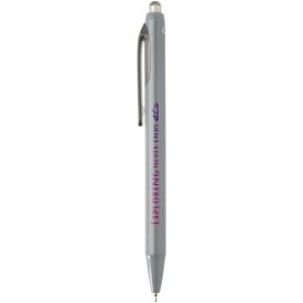 Glen RCS gerecycleerde bi-injectie balpen (blauwe inkt)-Grijs
