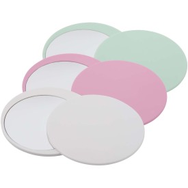 Glider slider make-up spiegel - gerecycled kunststof - diameter 7.6cm