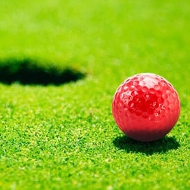 Promo Golfbal - hars 4-laags - diameter 4.2 cm