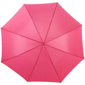 Golfparaplu met houten handvat-Roze