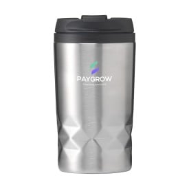 Graphic Mini Mug RCS Recycled Steel 250 ml thermosbeker-Zilver