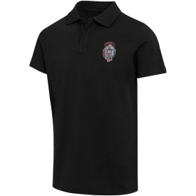 Graphite 180 g/m² unisex OCS organische polo met korte mouwen-Zwart