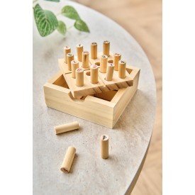 Grenenhouten mini Sudoku set Kenza
