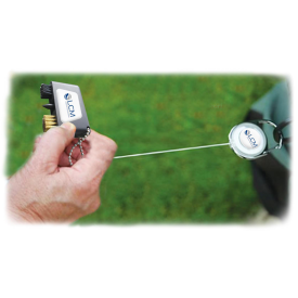 Groove Cleaner - kunststof - 3 in 1 - met koordhaspel