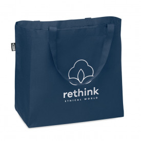 Fama rPET Shopping or beach bag-Blauw