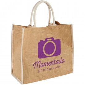GROTE JUTE TAS-Naturel