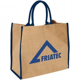 Harry draagtas 25 L - jute - Oeko-tex - lange hengsels - klittenbandsluiting