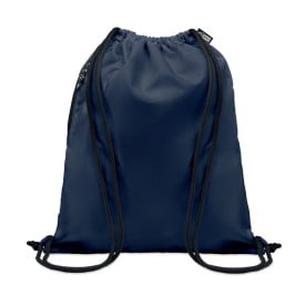 Grote rugzak met koord RPET-Blauw