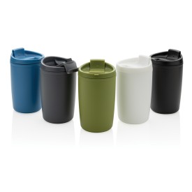 Thermosbeker 300 ml - gerecycled PP - morsbestendig - klapdeksel