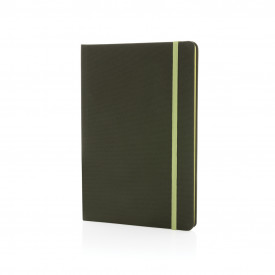 GRS-gecertificeerd RPET A5-notebook-Groen, groen
