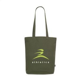 GRS Recycled Canvas Bag Colour (260 g/m²)-Olijfgroen