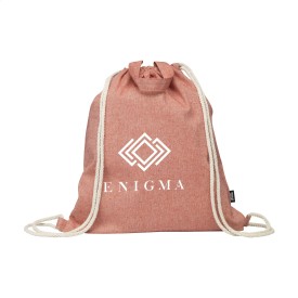 GRS Recycled Cotton PromoBag Plus (180 g/m²) rugzak-Rood
