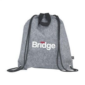 GRS RPET Felt PromoBag Plus rugzak-Grijs