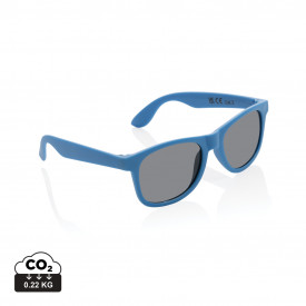 GRS zonnebril van gerecycled PP-plastic-Blauw
