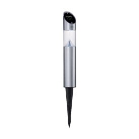 Grundig Solar Garden LED-Lamp - RVS/kunststof - zonne-energie