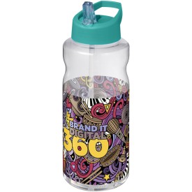 H2O Active® Big Base 1 l drinkfles met tuitdeksel-Aqua