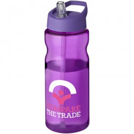 H2O Base® 650 ml sportfles met fliptuitdeksel-Paars