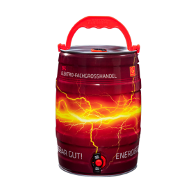Hachenburger pils 5L fust - all over print - keuze uit 3 soorten bier
