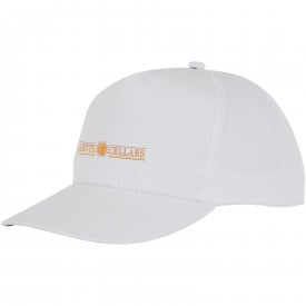 Hades 5 panel cap-Wit