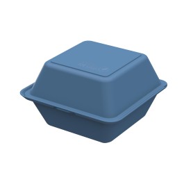 Hamburgerbox 'To-Go'-Comfortable-blue