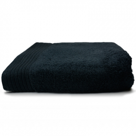 Handdoek deluxe 50 x 100 cm-Zwart