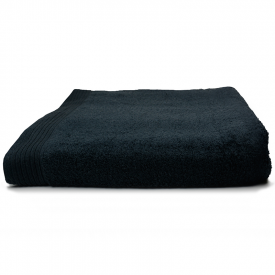 Handdoek deluxe 70 x 140 cm-Zwart
