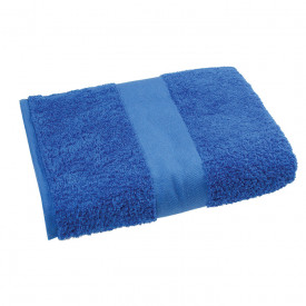 Handdoek Hotelkwaliteit-Koningsblauw, #2a52cb -Borduring