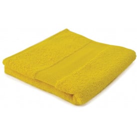 Handdoek Original-Borduring-Geel, #e9df0e