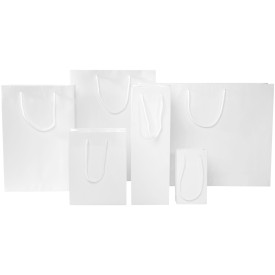 Papieren tas 170 g/m² - A5+ - gelamineerd - all over bedrukt - kunststof koord